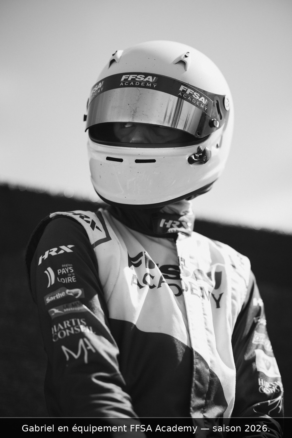 Gabriel Legrand avec la FFSA