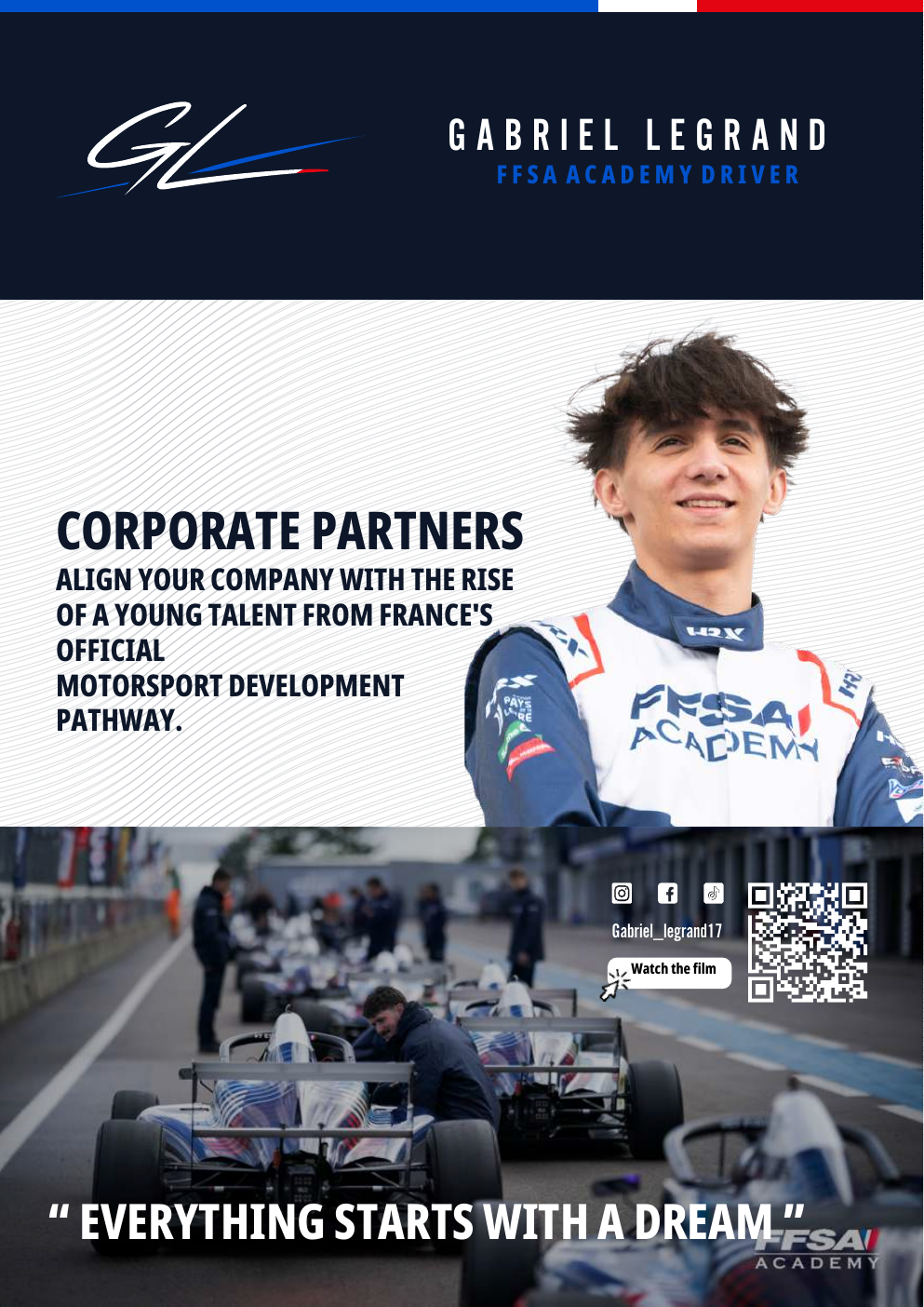Cover of the Corporate Partners brochure